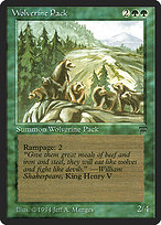Magic the Gathering Card - Wolverine Pack - MTG Circle