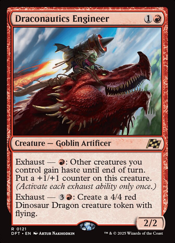 Magic the Gathering Card - Draconautics Engineer - MTG Circle