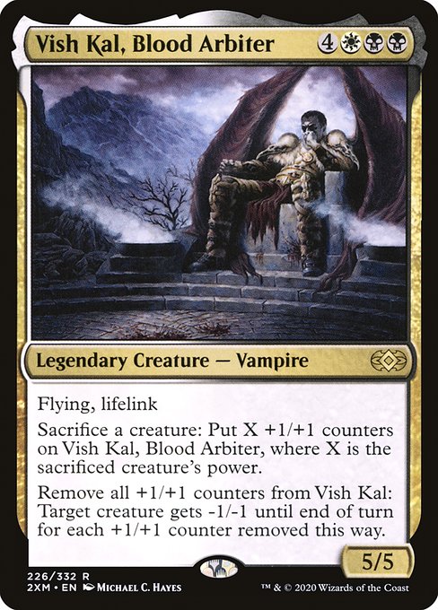 Magic the Gathering Card - Vish Kal, Blood Arbiter - MTG Circle