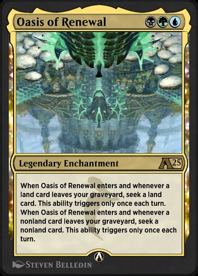 Magic the Gathering Card - Oasis of Renewal - MTG Circle