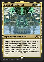 Magic the Gathering Card - Oasis of Renewal - MTG Circle