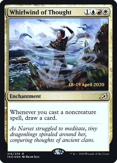 Magic the Gathering Card - Whirlwind of Thought - MTG Circle