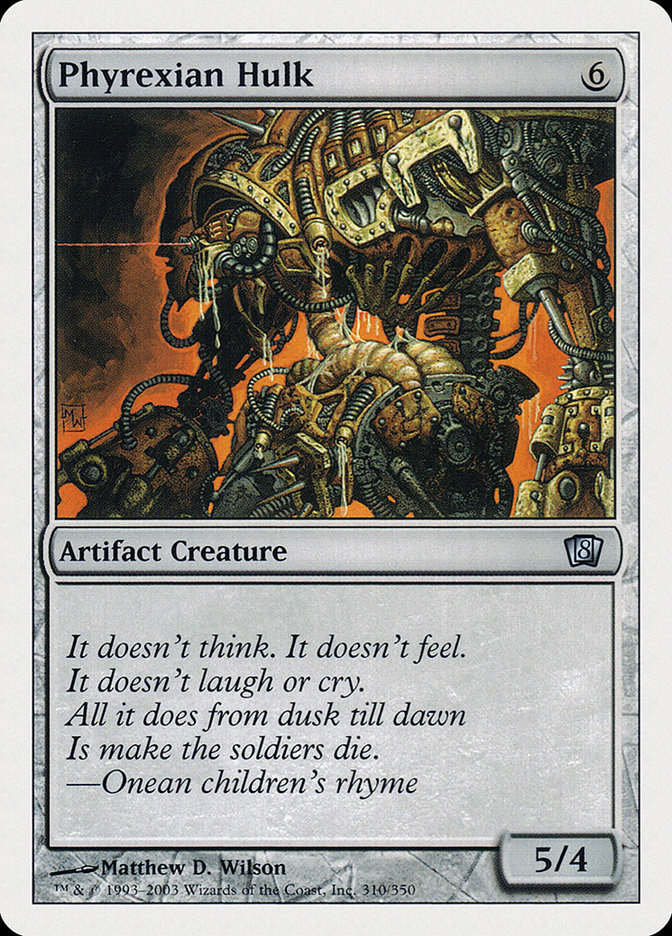 Magic the Gathering Card - Phyrexian Hulk - MTG Circle