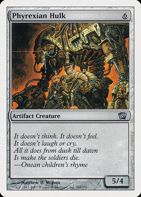 Magic the Gathering Card - Phyrexian Hulk - MTG Circle