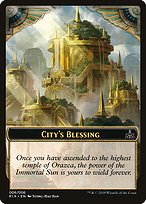 Magic the Gathering Card - City's Blessing - MTG Circle