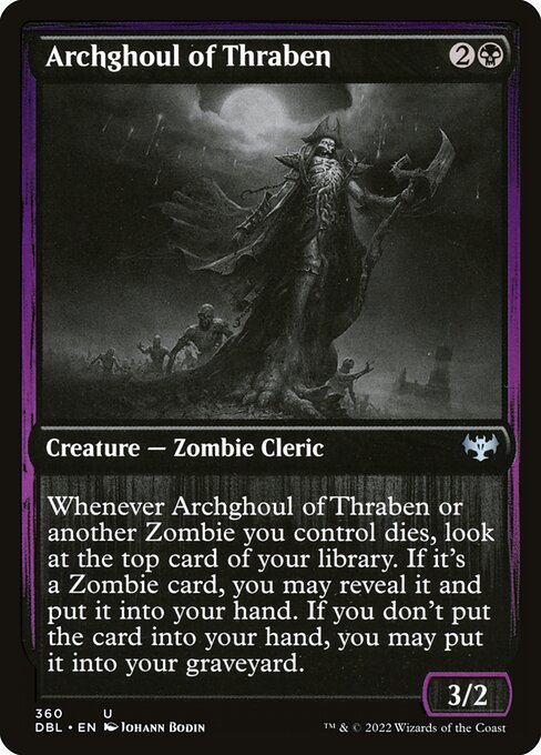 Magic the Gathering Card - Archghoul of Thraben - MTG Circle