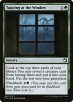 Magic the Gathering Card - Tapping at the Window - MTG Circle