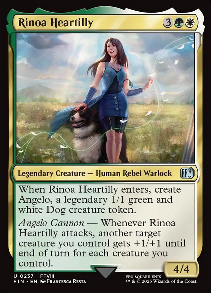 Magic the Gathering Card - Rinoa Heartilly - MTG Circle
