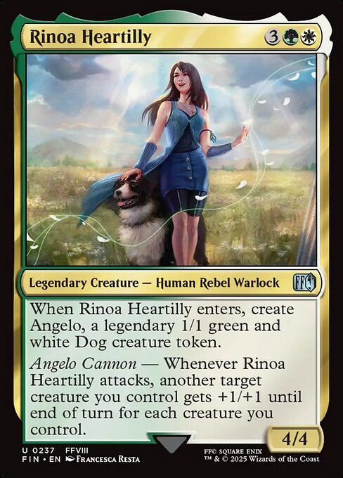 Magic the Gathering Card - Rinoa Heartilly - MTG Circle