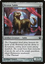 Magic the Gathering Card - Bronze Sable - MTG Circle