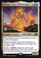 Magic the Gathering Card - Phlage, Titan of Fire's Fury - MTG Circle