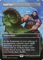 Magic the Gathering Card - Land Tax - MTG Circle