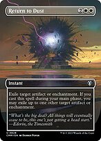 Magic the Gathering Card - Return to Dust - MTG Circle