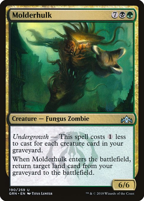 Magic the Gathering Card - Molderhulk - MTG Circle