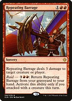 Magic the Gathering Card - Repeating Barrage - MTG Circle
