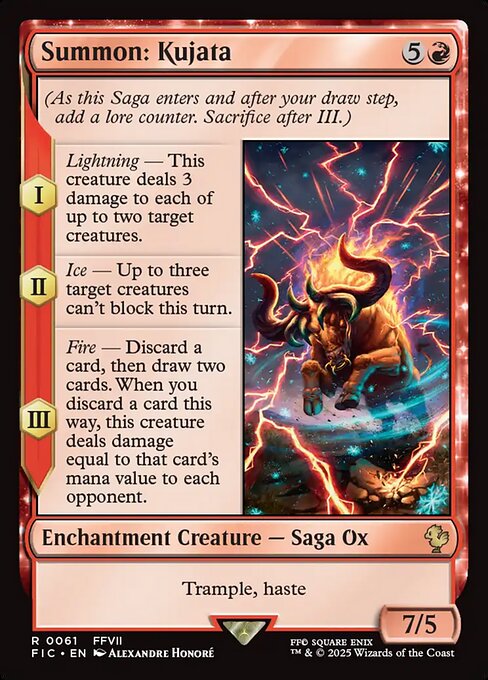 Magic the Gathering Card - Summon: Kujata - MTG Circle