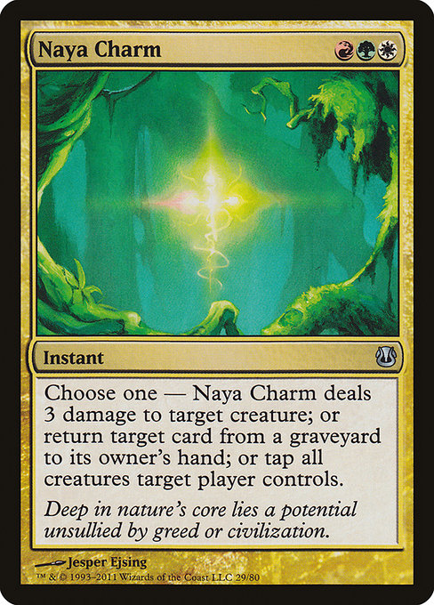 Magic the Gathering Card - Naya Charm - MTG Circle