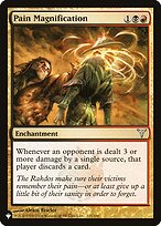 Magic the Gathering Card - Pain Magnification - MTG Circle