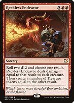 Magic the Gathering Card - Reckless Endeavor - MTG Circle