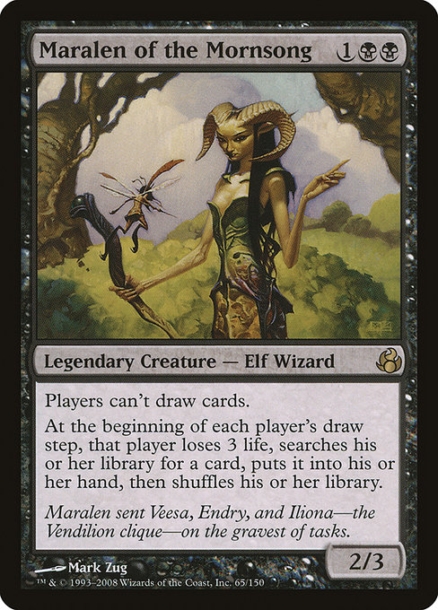 Magic the Gathering Card - Maralen of the Mornsong - MTG Circle