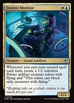 Magic the Gathering Card - Station Monitor - MTG Circle