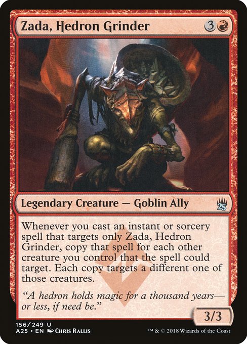 Magic the Gathering Card - Zada, Hedron Grinder - MTG Circle