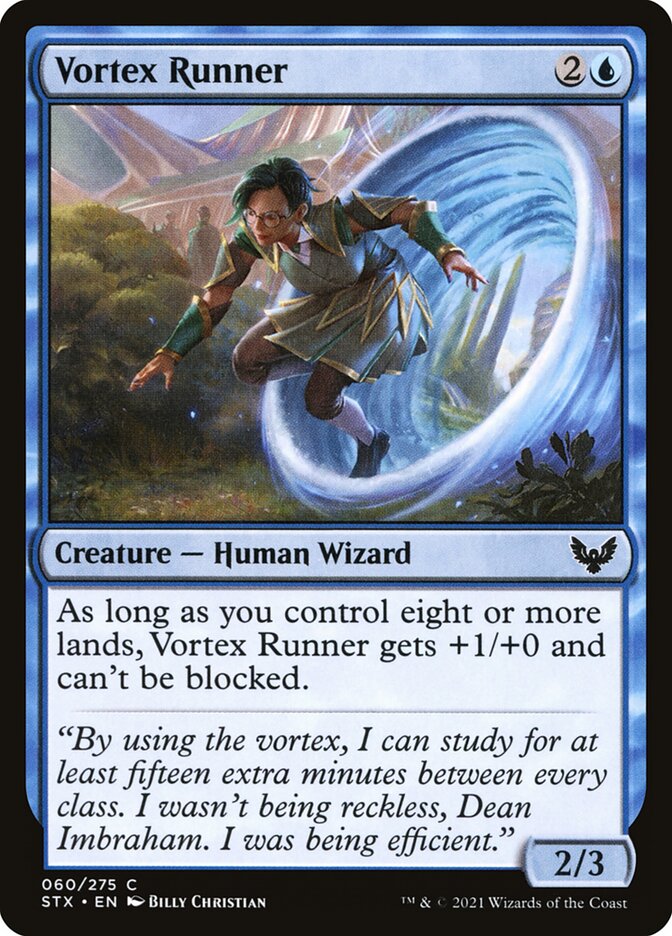 Magic the Gathering Card - Vortex Runner - MTG Circle