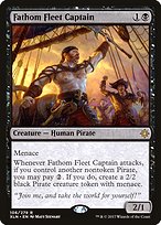 Magic the Gathering Card - Fathom Fleet Captain - MTG Circle