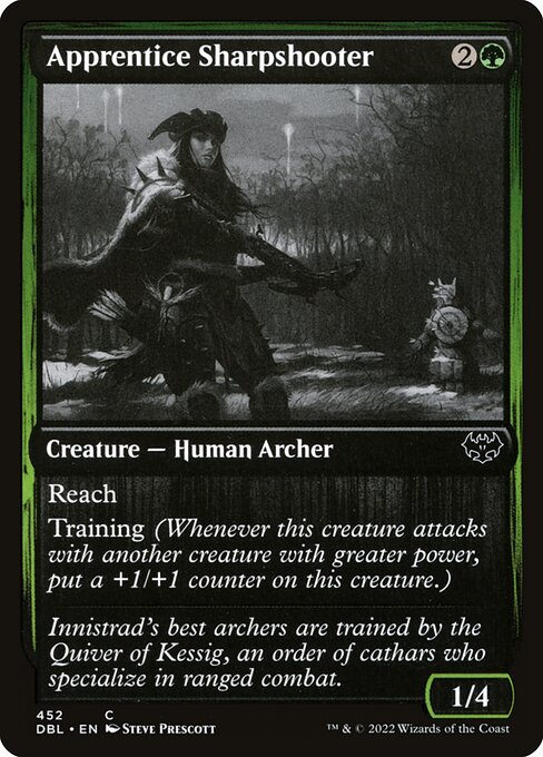 Magic the Gathering Card - Apprentice Sharpshooter - MTG Circle