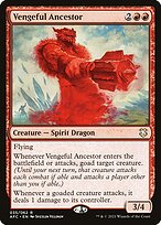 Magic the Gathering Card - Vengeful Ancestor - MTG Circle