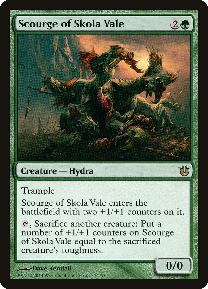 Magic the Gathering Card - Scourge of Skola Vale - MTG Circle