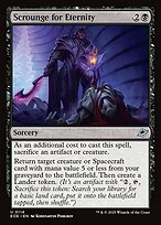 Magic the Gathering Card - Scrounge for Eternity - MTG Circle