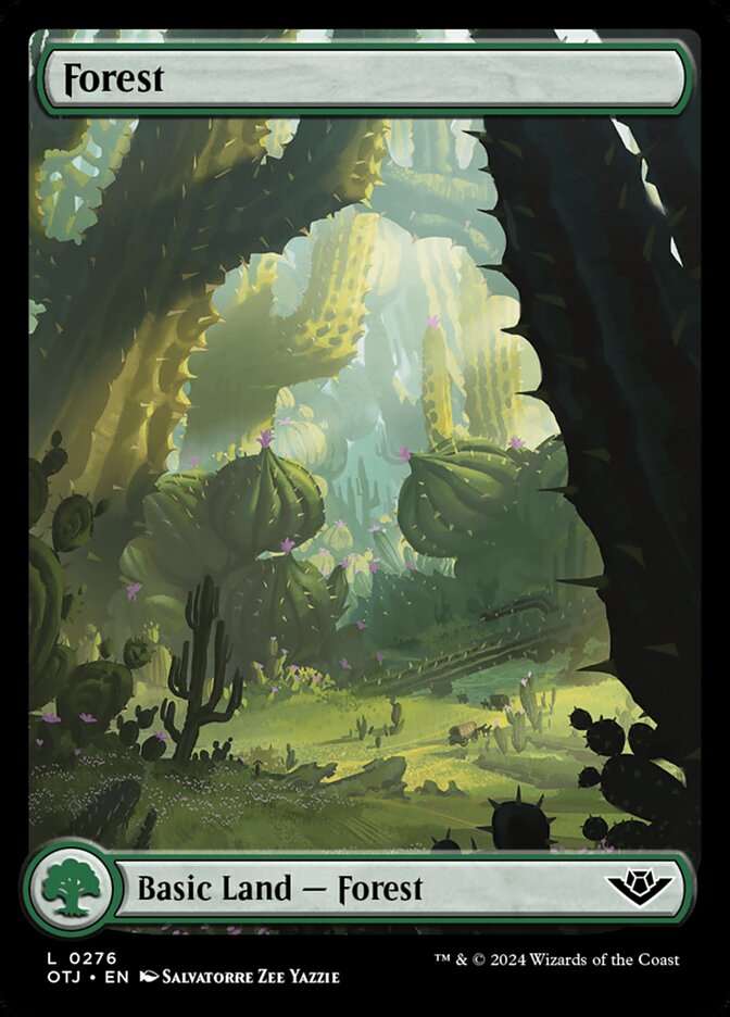 Magic the Gathering Card - Forest - MTG Circle