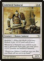 Magic the Gathering Card - Indebted Samurai - MTG Circle
