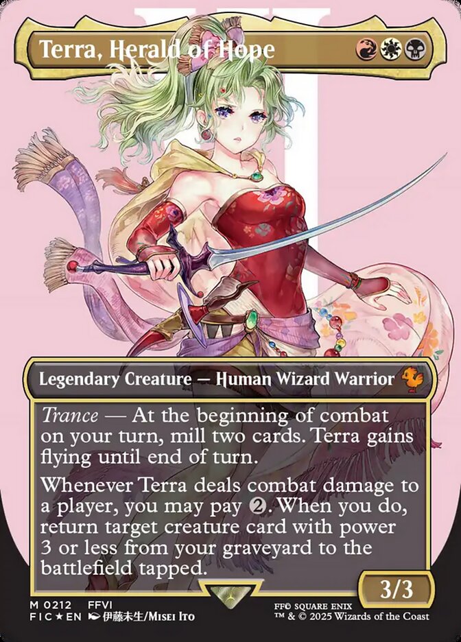 Magic the Gathering Card - Terra, Herald of Hope - MTG Circle