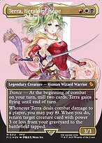 Magic the Gathering Card - Terra, Herald of Hope - MTG Circle
