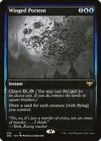 Magic the Gathering Card - Winged Portent - MTG Circle