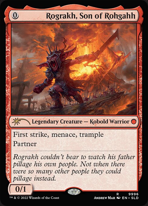 Magic the Gathering Card - Rograkh, Son of Rohgahh - MTG Circle