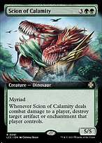 Magic the Gathering Card - Scion of Calamity - MTG Circle
