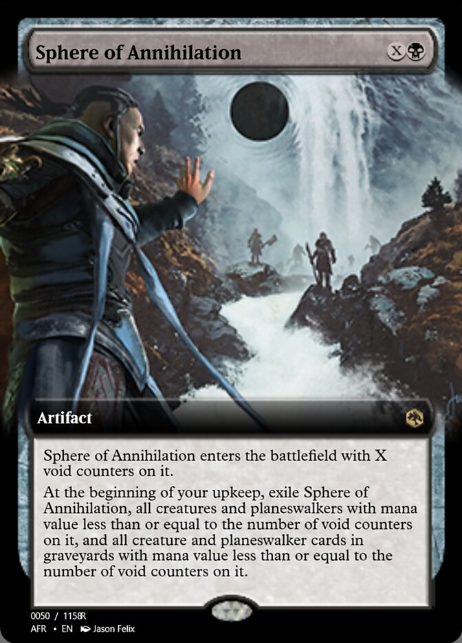 Magic the Gathering Card - Sphere of Annihilation - MTG Circle