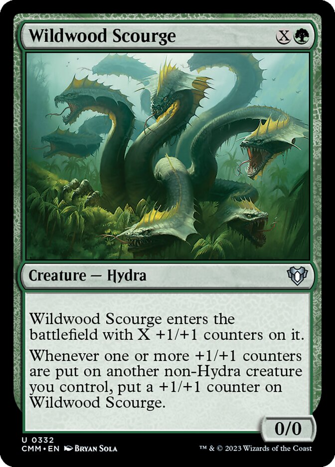 Magic the Gathering Card - Wildwood Scourge - MTG Circle