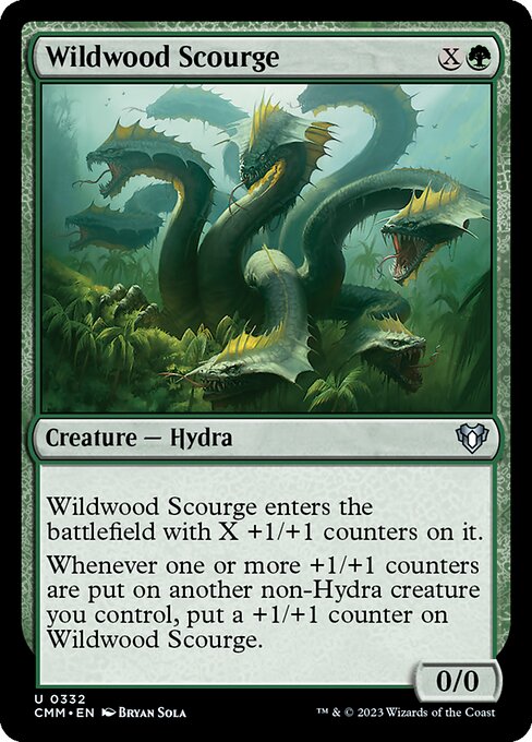 Magic the Gathering Card - Wildwood Scourge - MTG Circle