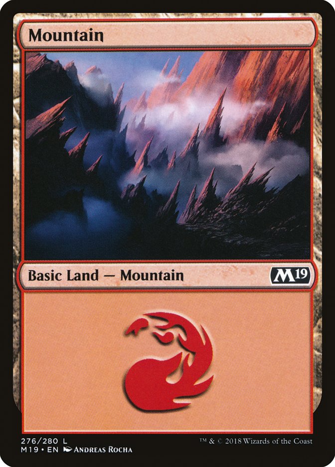 Magic the Gathering Card - Mountain - MTG Circle
