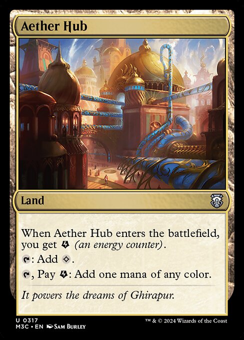 Magic the Gathering Card - Aether Hub - MTG Circle