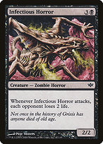 Magic the Gathering Card - Infectious Horror - MTG Circle