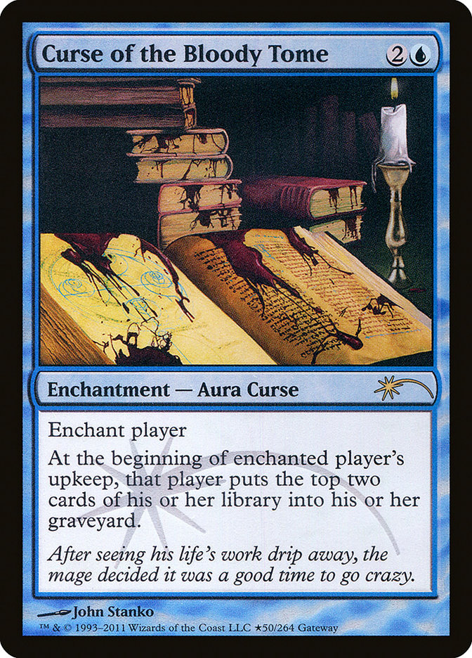 Magic the Gathering Card - Curse of the Bloody Tome - MTG Circle