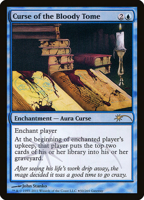 Magic the Gathering Card - Curse of the Bloody Tome - MTG Circle