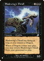 Magic the Gathering Card - Bladewing's Thrall - MTG Circle