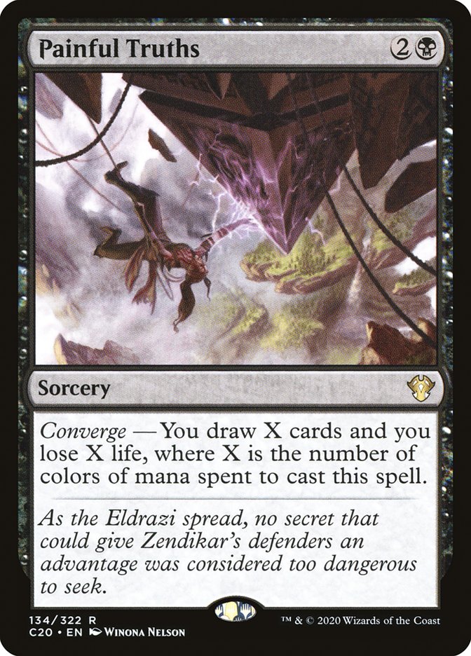 Magic the Gathering Card - Painful Truths - MTG Circle