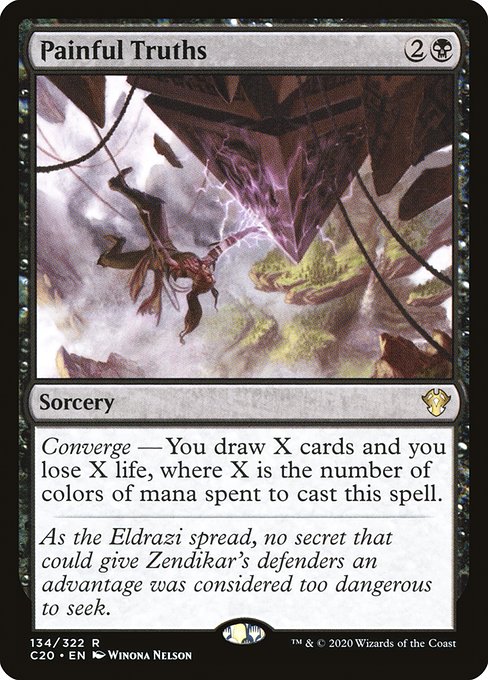 Magic the Gathering Card - Painful Truths - MTG Circle